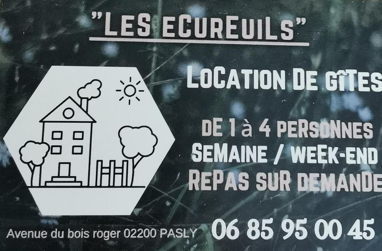 Les Ecureuils Apartment Pasly ภายนอก รูปภาพ